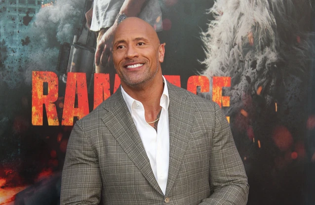 Dwayne 'The Rock' Johnson injured his elbow