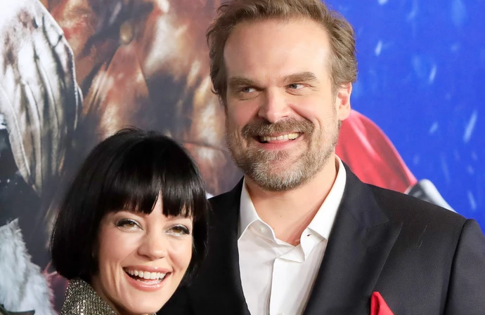 Lily Allen loves that her husband gets all the attention