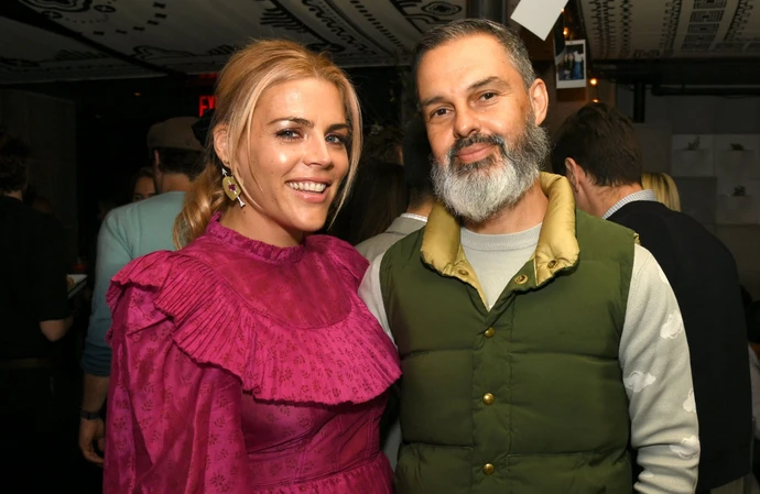 Busy Philipps and Marc Silverstein