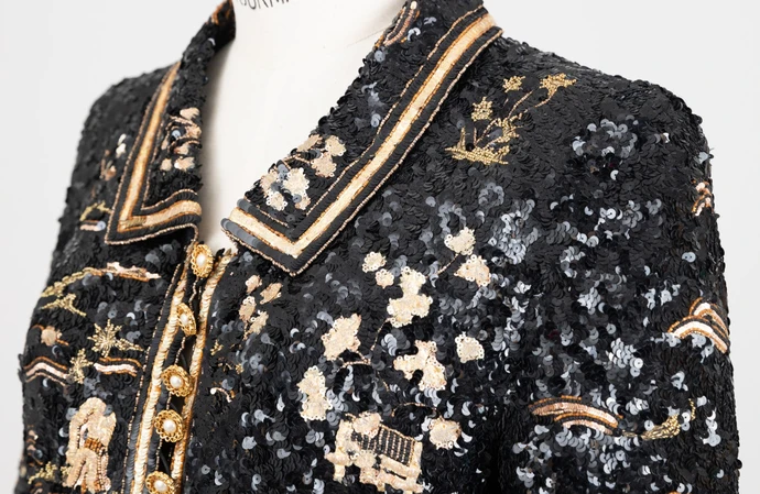 A Chanel evening coat has sold for big money