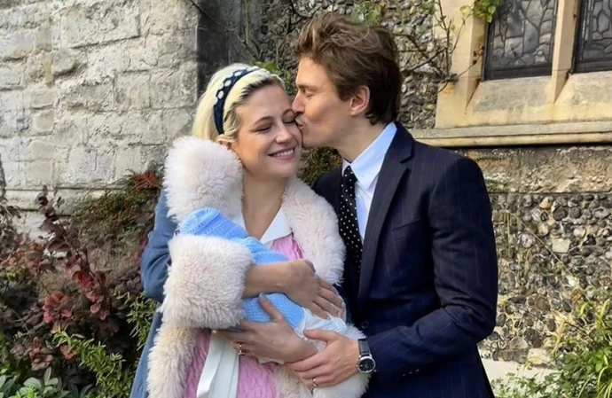 Pixie Lott has revealed her baby son’s name