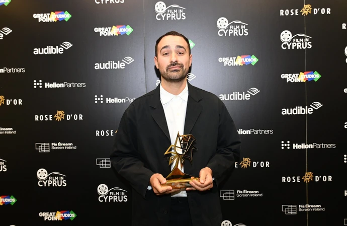 Jamie Demetriou at the Rose d'Or Awards