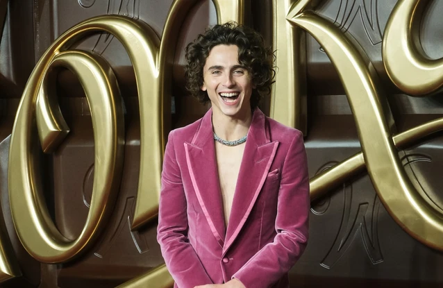 Timothee Chalamet sings in Wonka