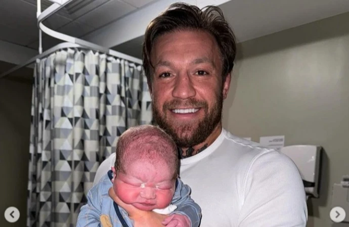 Conor McGregor is a dad again (c) Instagram