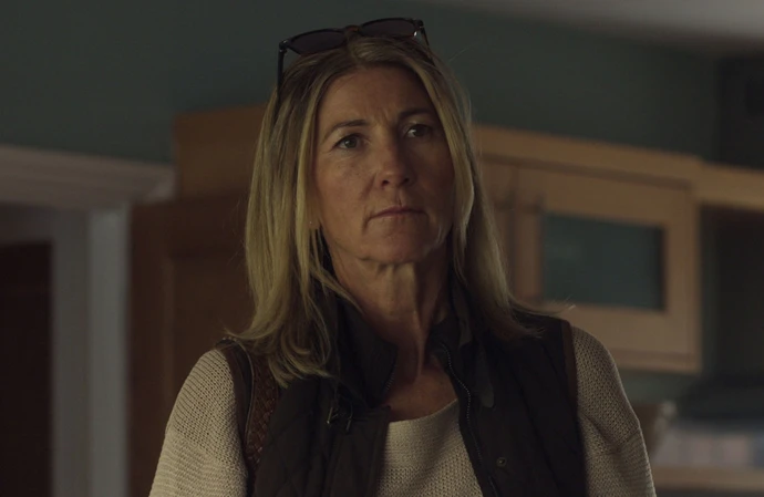 Eve Best as Carole Middleton in The Crown