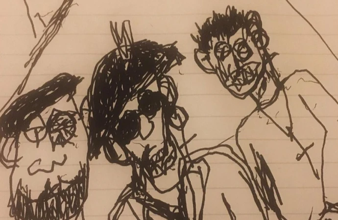 Shane MacGowan’s last drawing was of leprechauns guarding a crock of gold