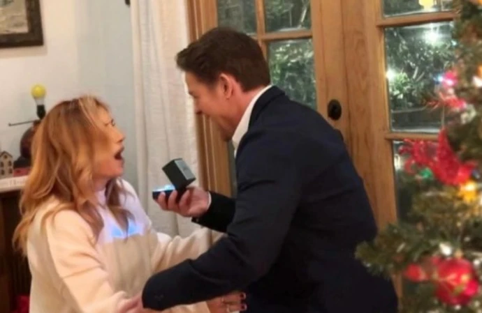 Anneliese van der Pol and Johnno Wilson are engaged