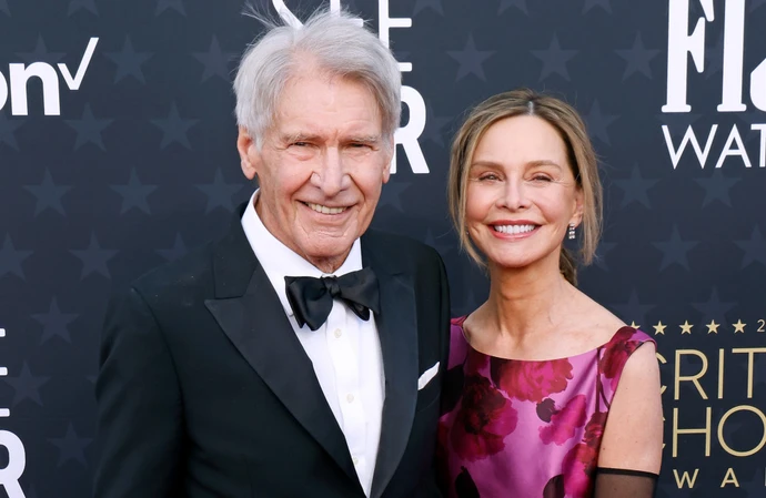 Harrison Ford and Calista Flockhart at the Critics Choice Awards