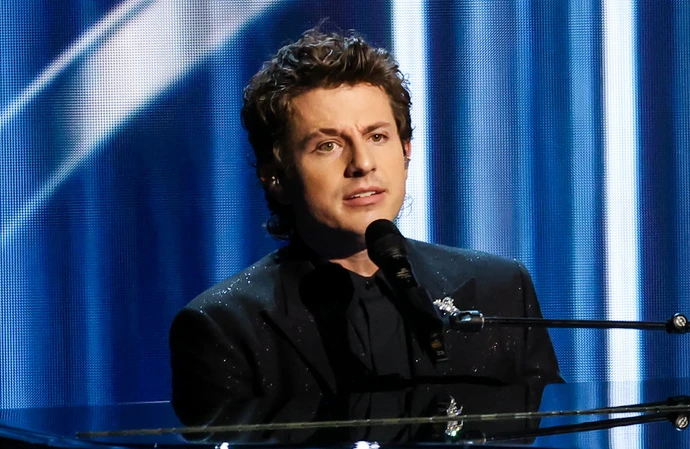 Charlie Puth performing during the In Memoriam segment