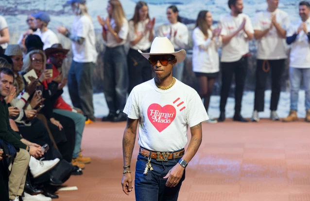 Pharrell Williams' glitzy party in Paris was disrupted by PETA protesters