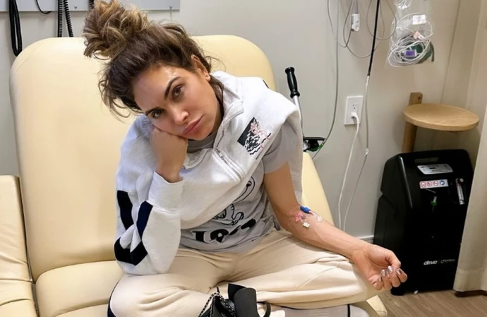 Ayda Field was admitted to hospital after a date night with her husband Robbie Williams