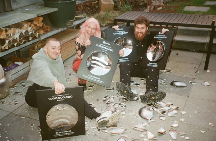 Clean Bandit are now part of an exclusive Spotify club with their new record