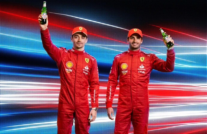 Scuderia Ferrari have teamed up with Peroni Nastro Azzurro 0.0% for a global partnership
