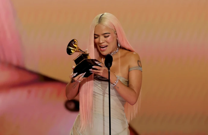 Karol G made history with her first-ever Grammy win