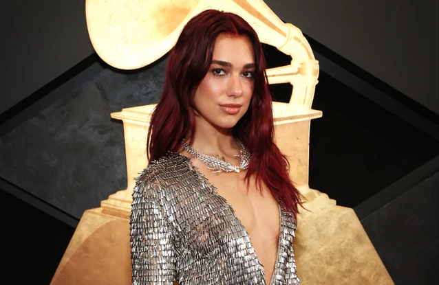 Dua Lipa at the Grammy Awards