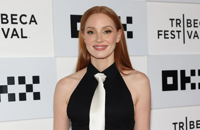 Jessica Chastain is pleased she could work on her craft before finding fame