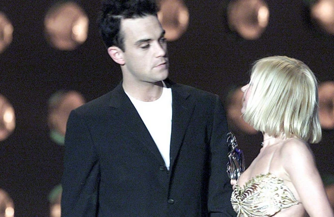 Robbie Williams and Geri Halliwell