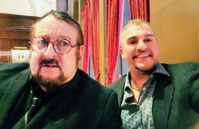 Steve Wright posed for ‘ironic’ selfies with a friend in what are believed to be among the final pictures of the late broadcasting hero