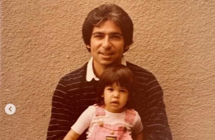 Kourtney Kardashian has paid tribute to her late father on what would have been his 80th birthday (c) Instagram