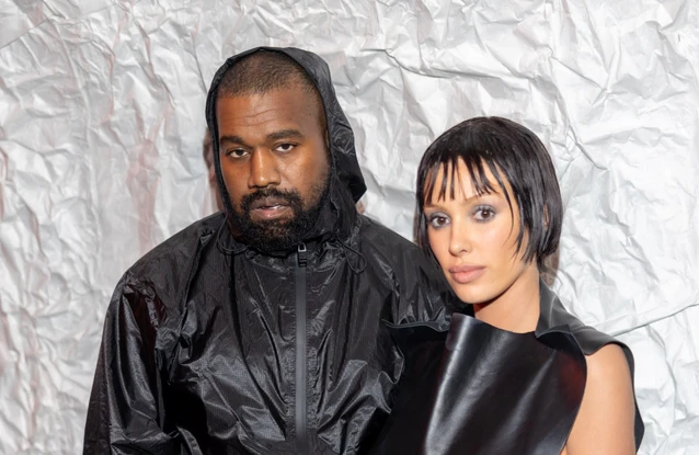 Kanye West and Bianca Censori