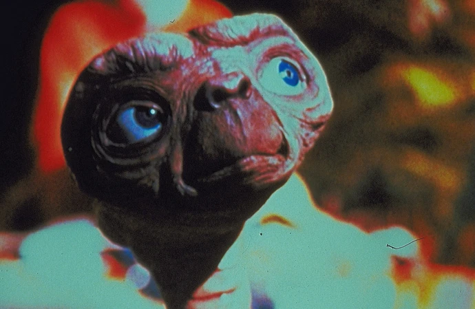 E.T.'s face
