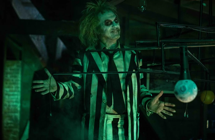 Michael Keaton had a surreal time stepping back into the shoes of Beetlejuice