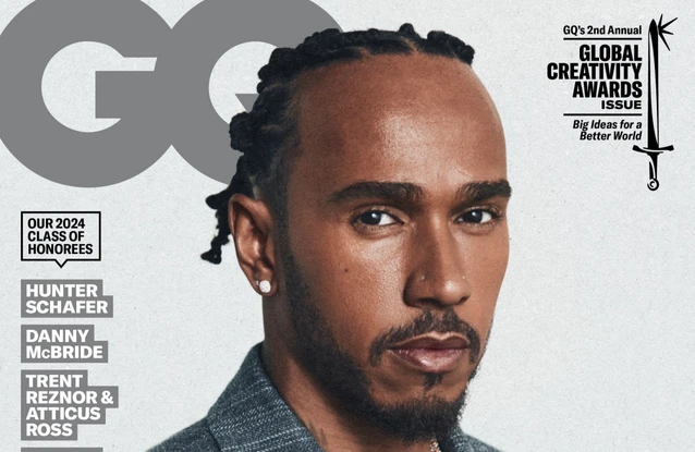 Lewis Hamilton covers GQ