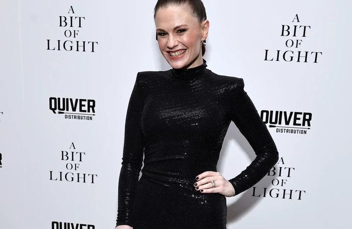 Anna Paquin was seen using a cane at the premiere of her latest film