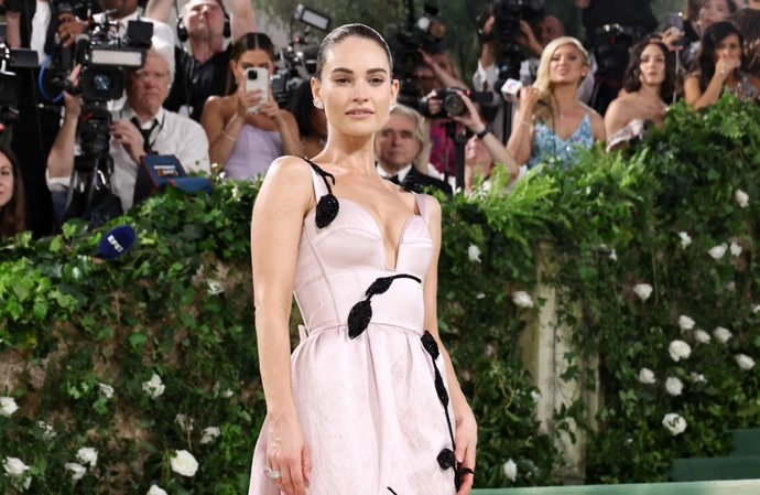 Lily James' radiant complexion secrets revealed