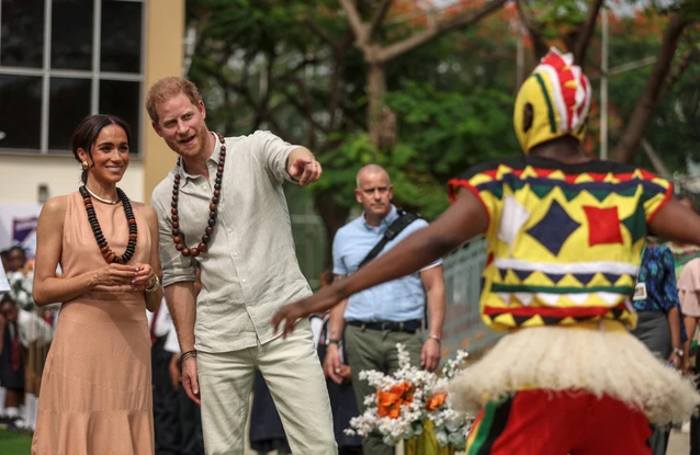 The Duke and Duchess of Sussex in Nigeria