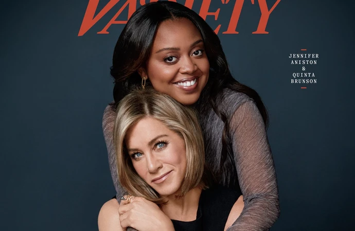 Jennifer Aniston and Quinta Brunson (Mary Ellen Matthews for Variety)