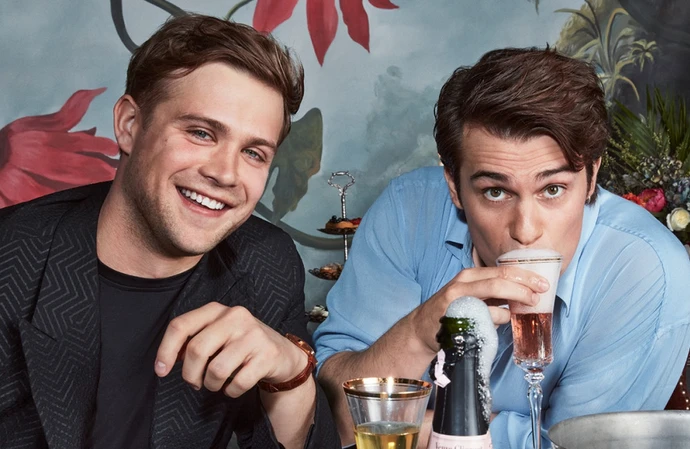 Leo Woodall and Nicholas Galitzine for Variety (Photo Mary Ellen Matthews)