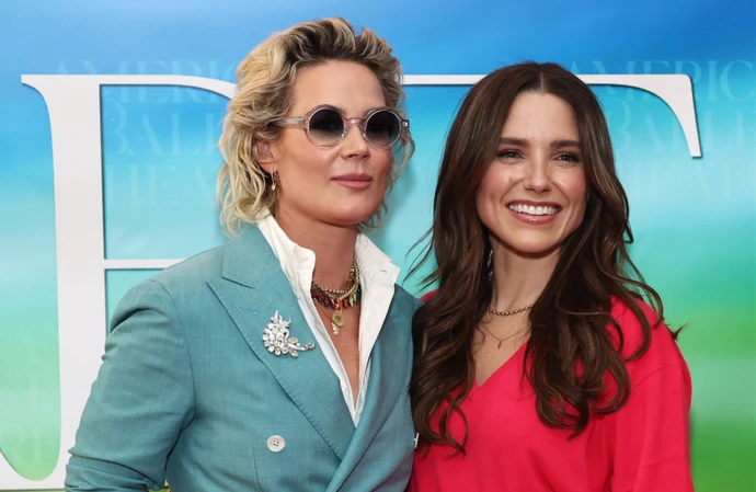 Sophia Bush and Ashlyn Harris found love in a 'very unexpected place'.