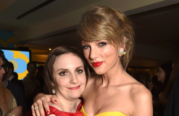 Lena Dunham is 'very careful' about what she says about Taylor Swift