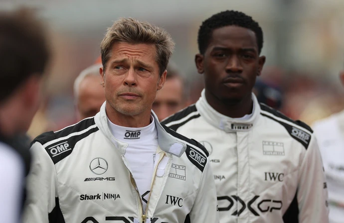 Brad Pitt and Damson Idris filmed180MPH scenes for F1