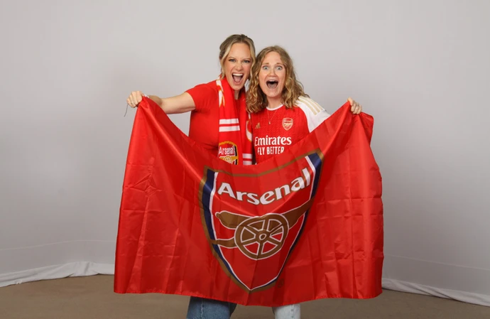 Danielle Savre supports Arsenal?!