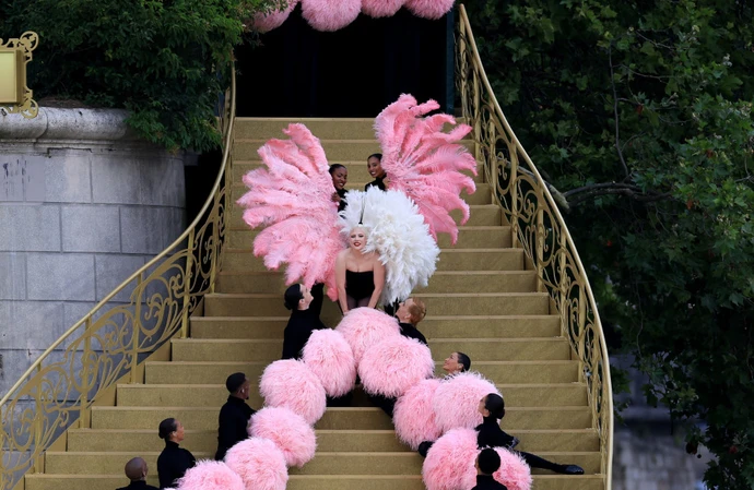 Lady Gaga performed at the opening ceremony