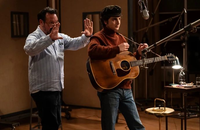 Timothee Chalamet as Bob Dylan