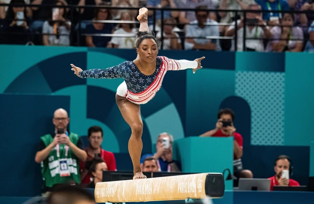 Simone Biles never expected to have so much success in gymnastics