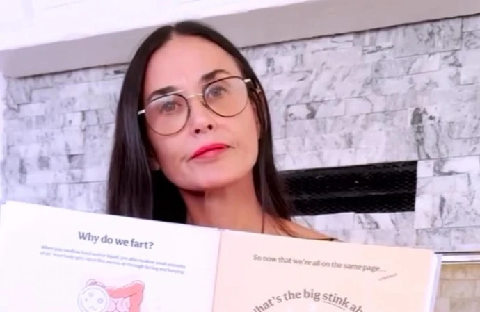 Demi Moore wants to remove the stigma around farting