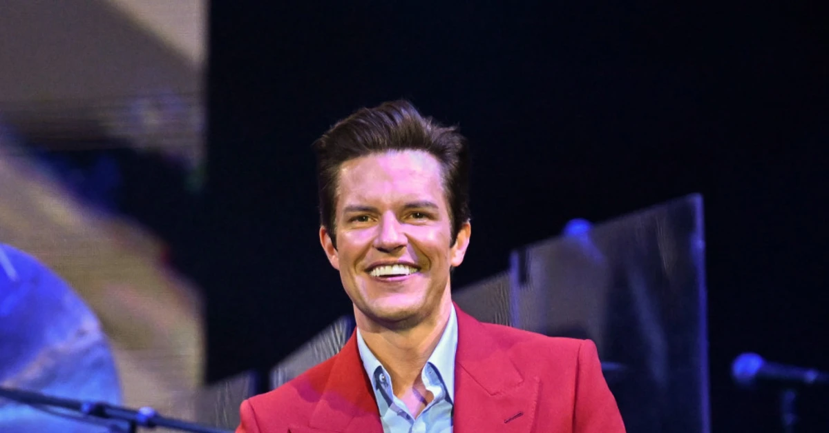 Watch: Brandon Flowers performs Oasis classic Don't Look Back in Anger with lookalike son Henry