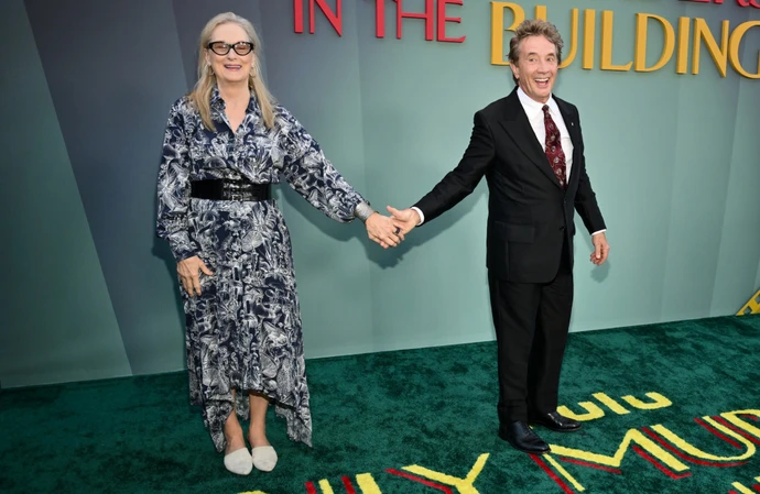 Meryl Streep and Martin Short proudly held hands at the season four premiere of their hit show ‘Only Murders in the Building’ – after they denied dating rumours