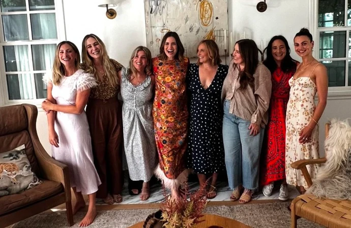 Mandy Moore celebrated at her baby shower