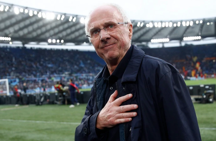 Sven-Goran Eriksson dies aged 76