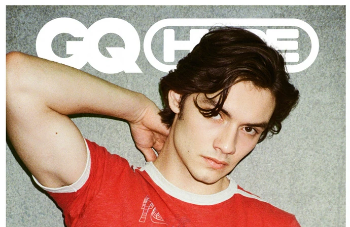 Louis Partridge covers GQ Hype/ Photo by Elliot Morgan