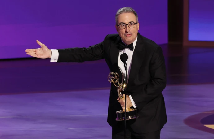 John Oliver won't listen to Jay Leno