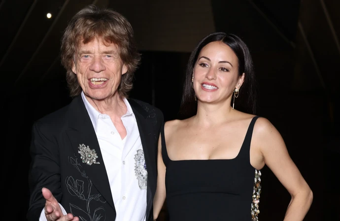 Mick Jagger with Melanie Hamrick