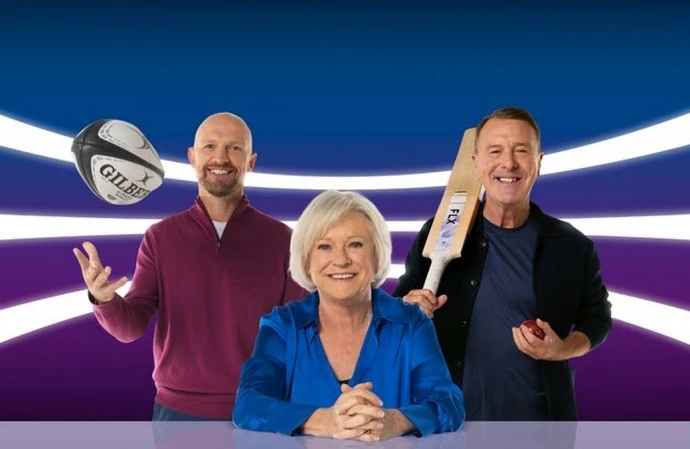 Sue Barker will reunite with Phil Tufnell and Matt Dawson for 'Question Of...Live'