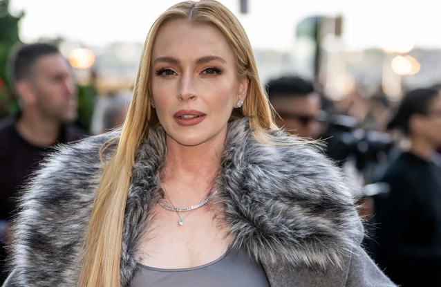 Lindsay Lohan was nervous about meeting her husband's parents