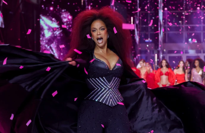 Tyra Banks walked in the Victoria's Secret Fashion Show